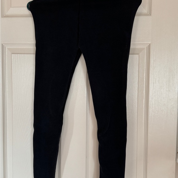 Cotton fleece leggings - Picture 2 of 3